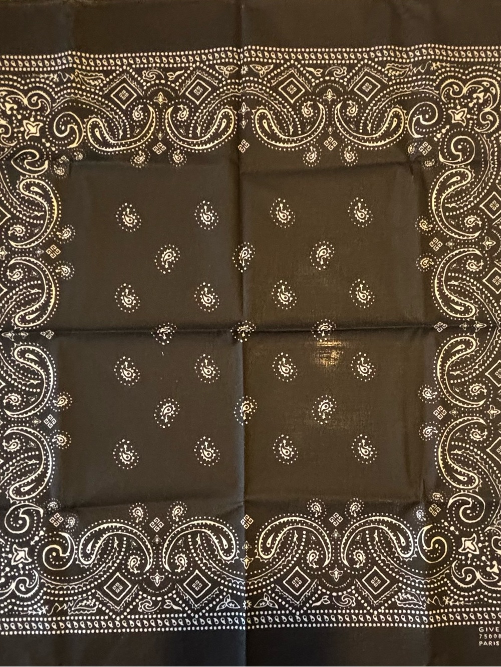 Givenchy Black and white scarf